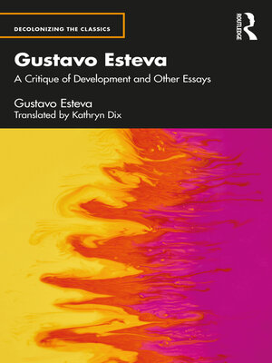 cover image of Gustavo Esteva